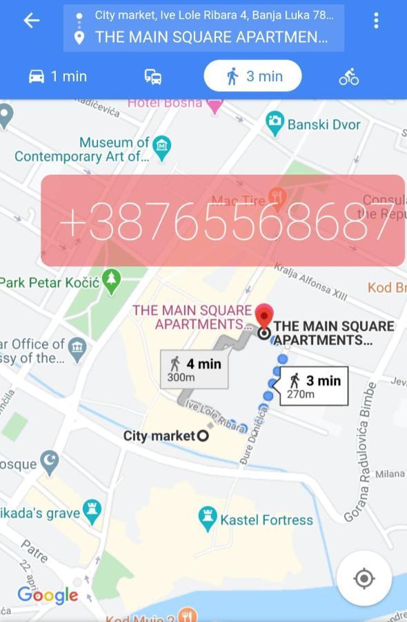 The Main Square Apartments บันยาลูกา ภายนอก รูปภาพ